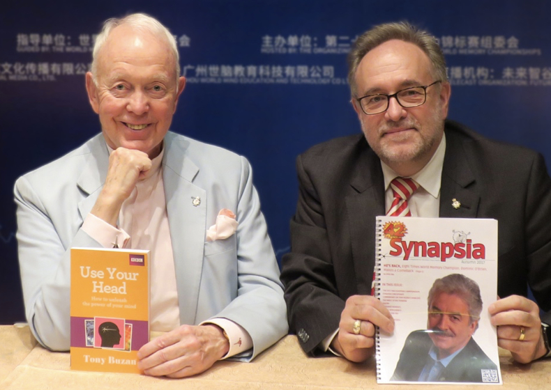 Tony Buzan and Marek Kasperski